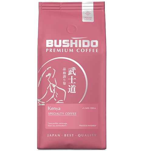 Bushido Specialty Coffee Kenya, молотый, 227 гр